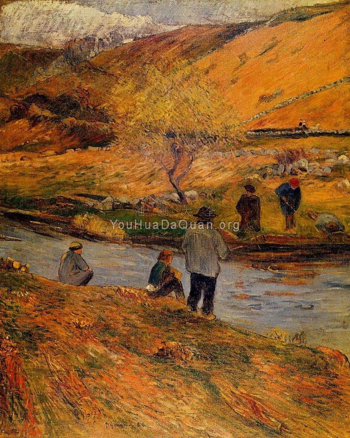 Breton Fishermen - 保罗·高更